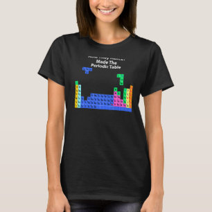 Wie sie wirklich den Periodic Table erstellt haben T-Shirt