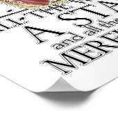 Wie Sie wollen Zitat Poster (Ecke)