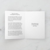 WIE SIE ZUM DIACONATE ORDAINIERT WERDEN KARTE (Innenseite)