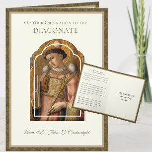 WIE SIE ZUM DIACONATE ORDAINIERT WERDEN KARTE