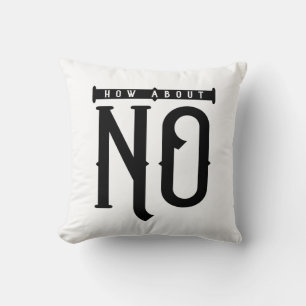 Wie sieht es mit keiner Typografie aus? Kissen