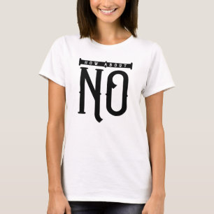 Wie sieht es mit keiner Typografie aus? T-Shirt