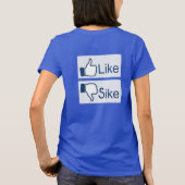 Wie Sike Button T - Shirt (Rückseite)