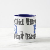 Wie sind 50 passiert? - Zwei-Tone-Tasse Tasse (Zentrum)