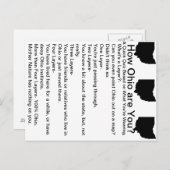 Wie sind Ohio Sie? Postkarte (Vorne/Hinten)