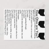 Wie sind Ohio Sie? Postkarte (Vorderseite)