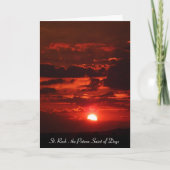 Wie St. Roch zum Schutzheiligen der Hunde wurde Karte (Vorderseite)