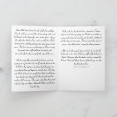 Wie St. Roch zum Schutzheiligen der Hunde wurde Karte (Innenseite)