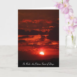 Wie St. Roch zum Schutzheiligen der Hunde wurde Karte