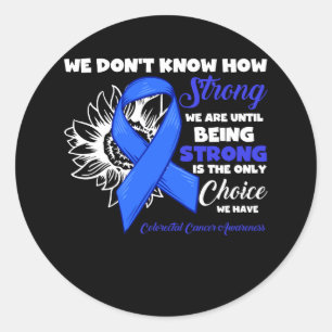 Wie stark kolorektaler Krebs stark ist das O Runder Aufkleber