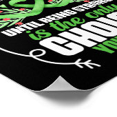 Wie stark Sie sind - Gallenblase mit leichter Herz Poster (Ecke)