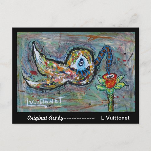 Wie süß es #1 ist postkarte (Vorderseite)