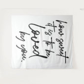 Wie süß es ist der Personalisierte Hintergrund für Wandteppich (Vorderseite (Horizontal))