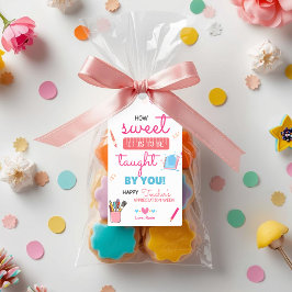 Wie süß es ist Lehrer-Dankeschön-Geschenk-Tags Geschenkanhänger