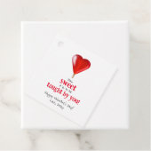 Wie süß es von der Lehrer-Leckerei gelehrt werden Geschenkanhänger (Beispiel)