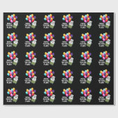 Wie Thyme Fliegt Funny Herb Pun Dark BG Geschenkpapier (Flach)