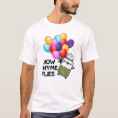 Wie Thyme Flies Funny Herb Pub T-Shirt (Vorderseite)