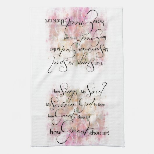 Wie toll du Handtuch bist (Vertikal)