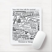 Wie trini reden Mousepad (Mit Mouse)