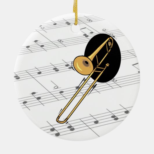 Wie Trombone-Version - welche Gefühle klingen Sie Keramikornament (Hinten)