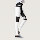 Wie Trucking-Leggings-Logo Leggings (Rechts)