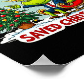 Wie Trump Weihnachten Funny Trump Christma Gerette Poster (Ecke)