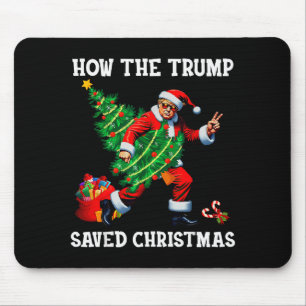 Wie Trump Weihnachten gerettet hat Lustiger Trump Mousepad