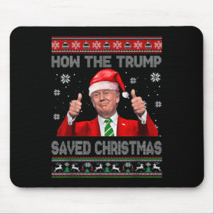 Wie Trump Weihnachten lustigen Trump hässlich Swe  Mousepad