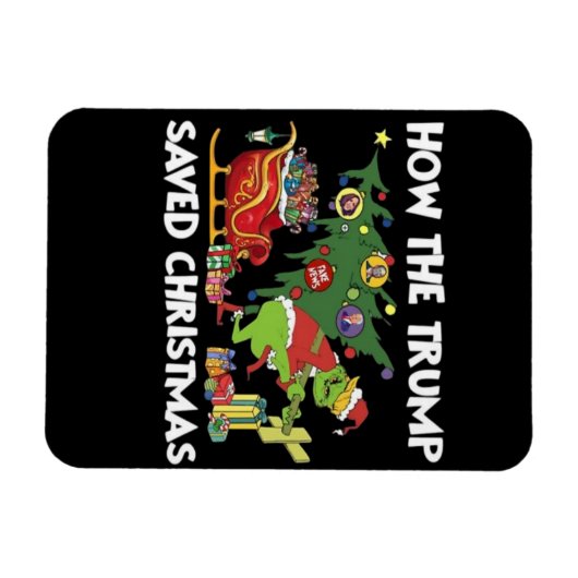 Wie Trump Weihnachten Rettete Magnet (Horizontal)