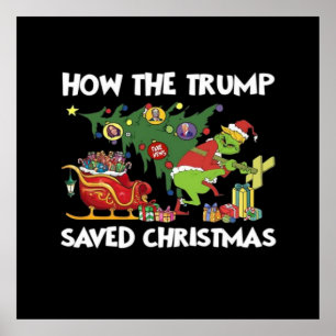Wie Trump Weihnachten Rettete Poster