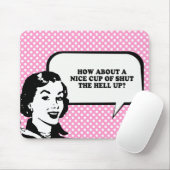 WIE ÜBER eine NETTE SCHALE des GESCHLOSSENEN T - Mousepad (Mit Mouse)