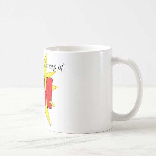 Wie über eine nette Schale von Bam! Kaffeetasse (Rechts)