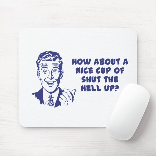 Wie über eine Nizza Schale von Shut oben? Mousepad (Mit Mouse)