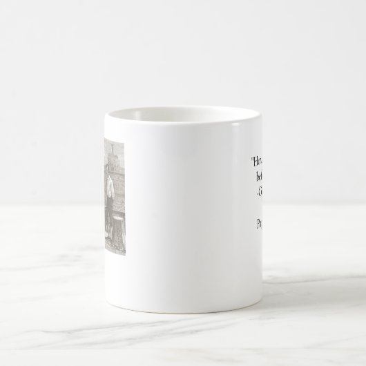 "Wie über irgendeinen Schnupftabak-BEF… Kaffeetasse (Mittel)