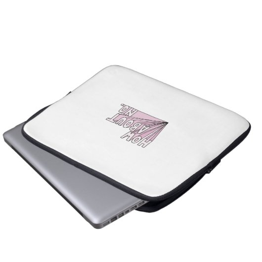 Wie über KEIN Laptopschutzhülle (Vorne Knopf)