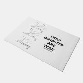 Wie untersagt bist du? Chemische Enzyme Kinetik Fußmatte (Schrägansicht)