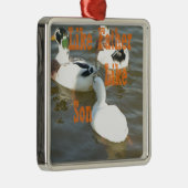 Wie Vater wie Sohn. Ornament Aus Metall (Rechts)