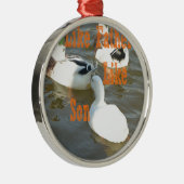 Wie Vater wie Sohn. Ornament Aus Metall (Rechts)