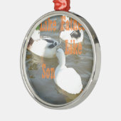 Wie Vater wie Sohn. Ornament Aus Metall (Links)