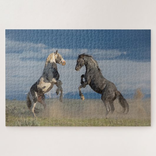 "Wie Vater, wie Sohn" Puzzle (Horizontal)