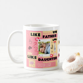 Wie Vater wie Tochter, Crap Funny Foto Kaffeetasse