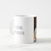 Wie Vater wie Tochter Foto Kaffeetasse (Vorderseite Links)
