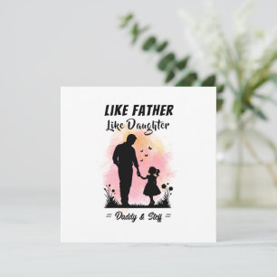 Wie Vater wie Tochter - Individuelle Name