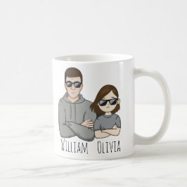Wie Vater wie Tochter Oh Crap Geschenk für die Fam Kaffeetasse