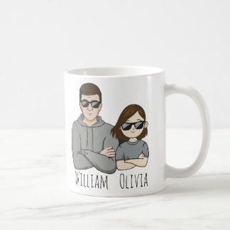 Wie Vater wie Tochter Oh Crap Geschenk für die Fam Kaffeetasse