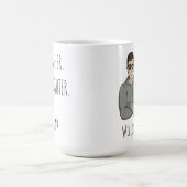 Wie Vater wie Tochter Oh Crap Geschenk für die Fam Kaffeetasse (Mittel)