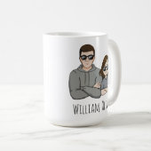 Wie Vater wie Tochter Oh Crap Geschenk für die Fam Kaffeetasse (VorderseiteRechts)