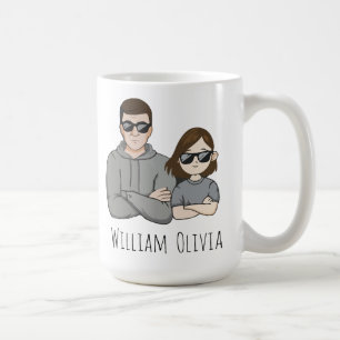 Wie Vater wie Tochter Oh Crap Geschenk für die Fam Kaffeetasse