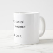 Wie Vater Wie Tochter/Sohn Kaffeetasse Tasse (Vorderseite Rechts)