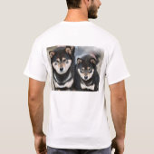 "Wie Vater, wie Tochter " T-Shirt (Rückseite)